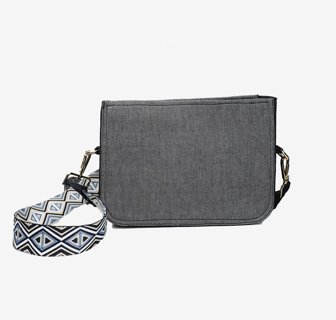 Denim Drift Sling Bag