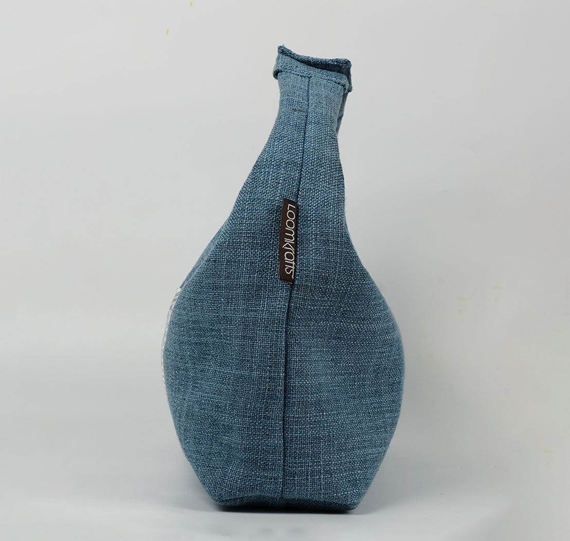Blue Denim Hollow Bag