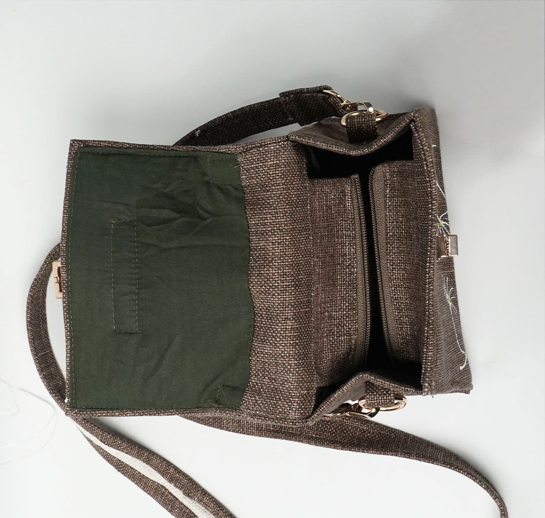 Tiny Brown Sling