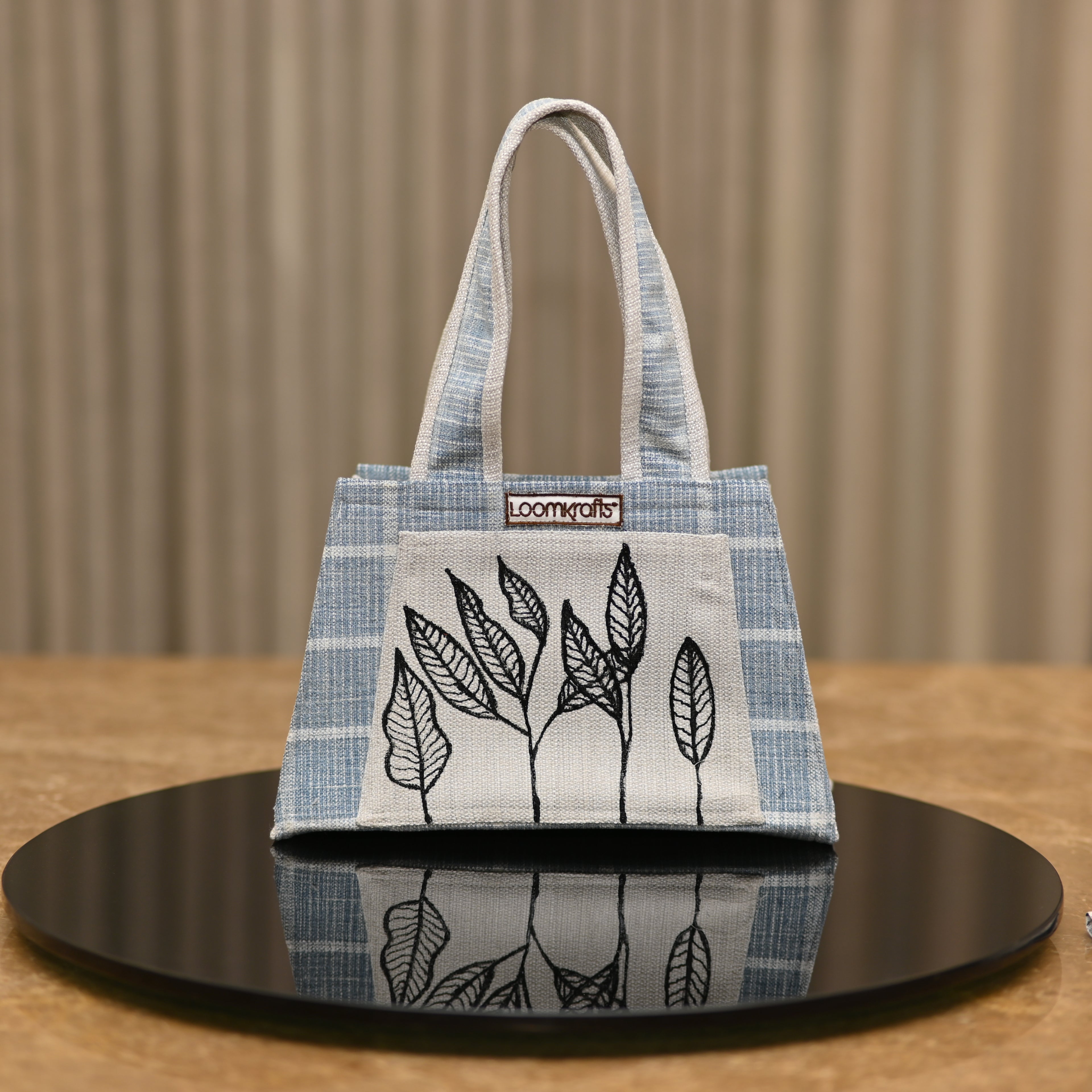 Blue Aura Handbag