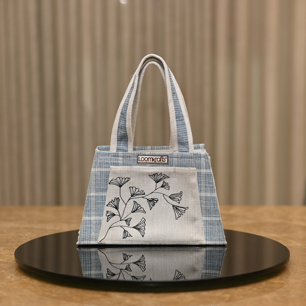 Blue Aura Handbag