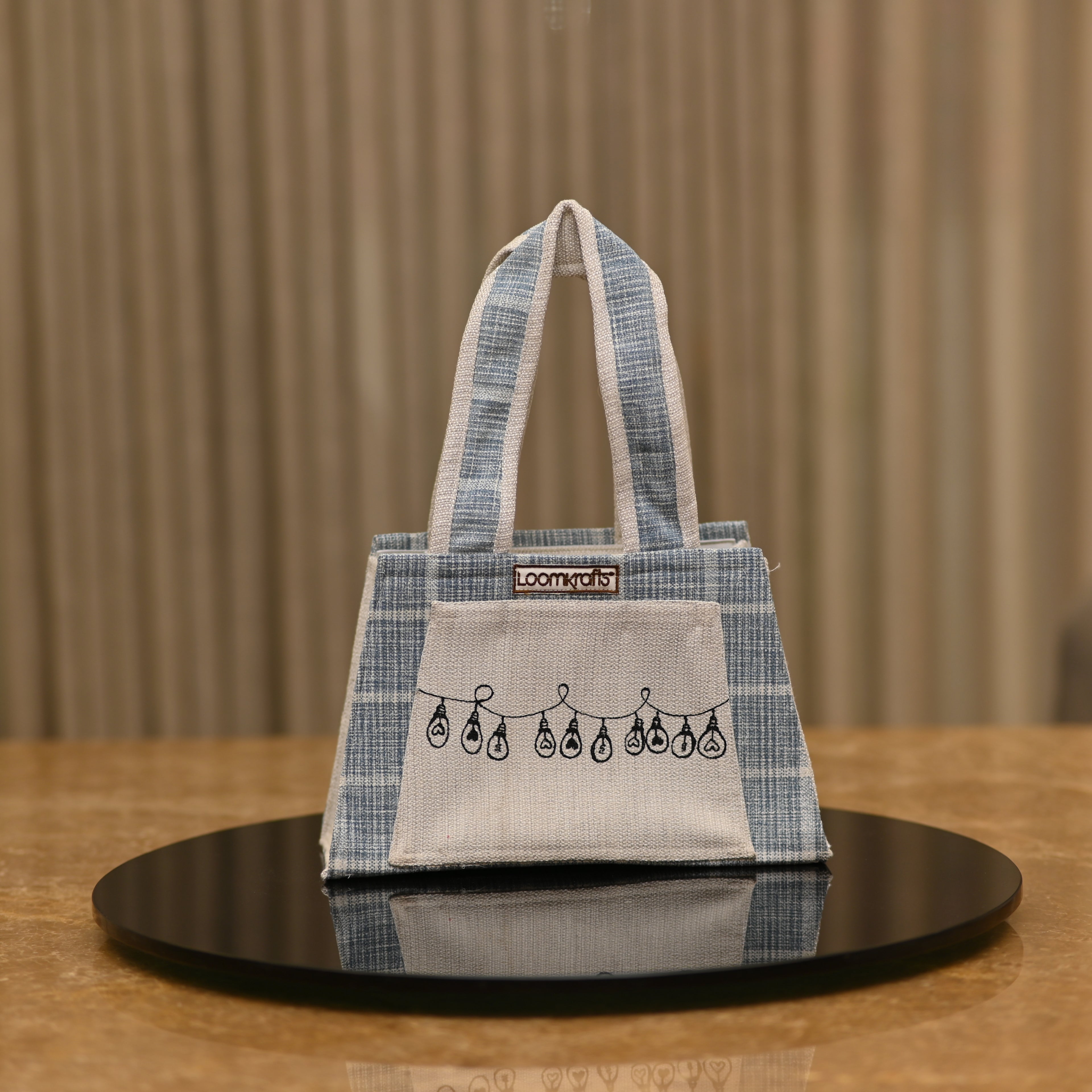 Blue Aura Handbag