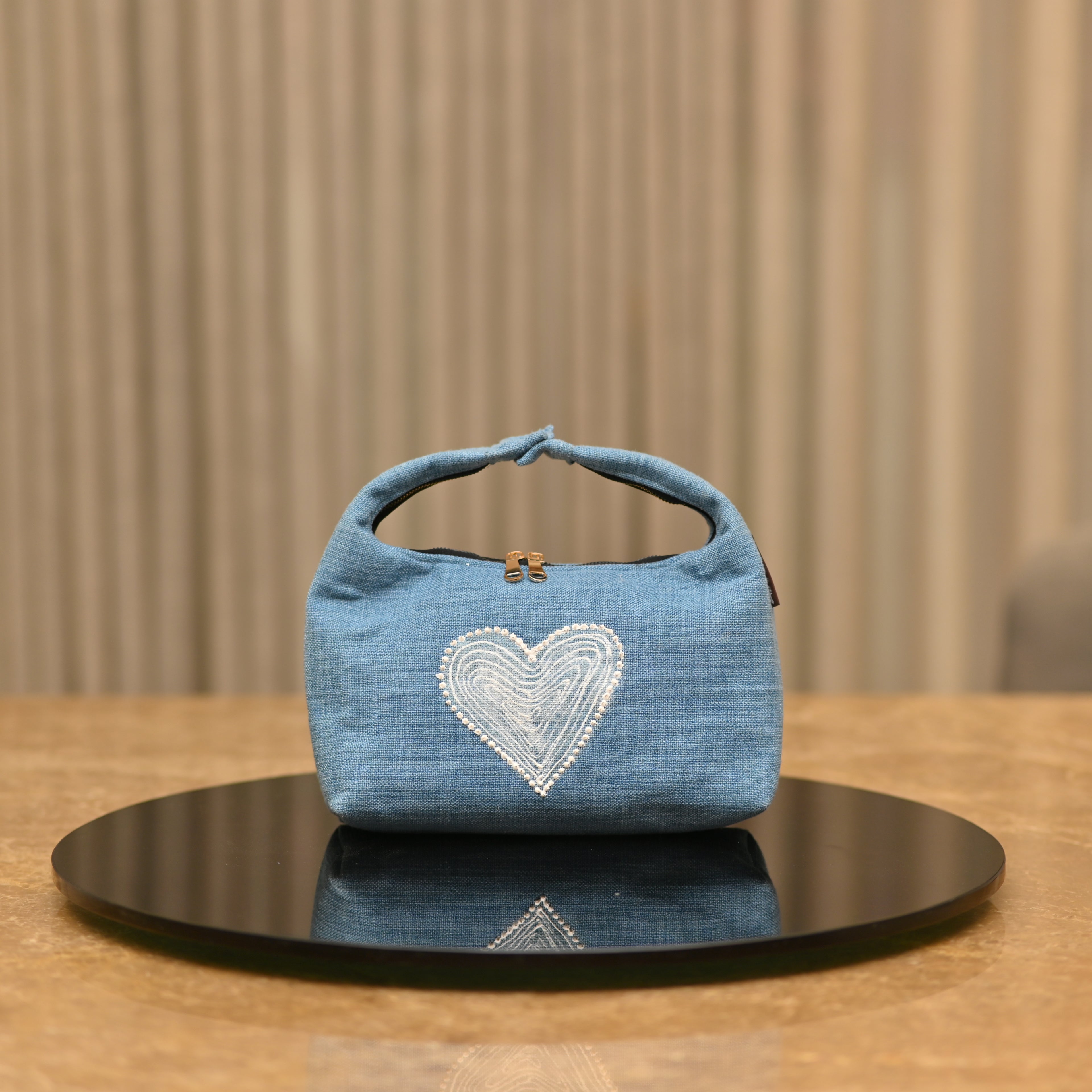 Denim Hollow Bag