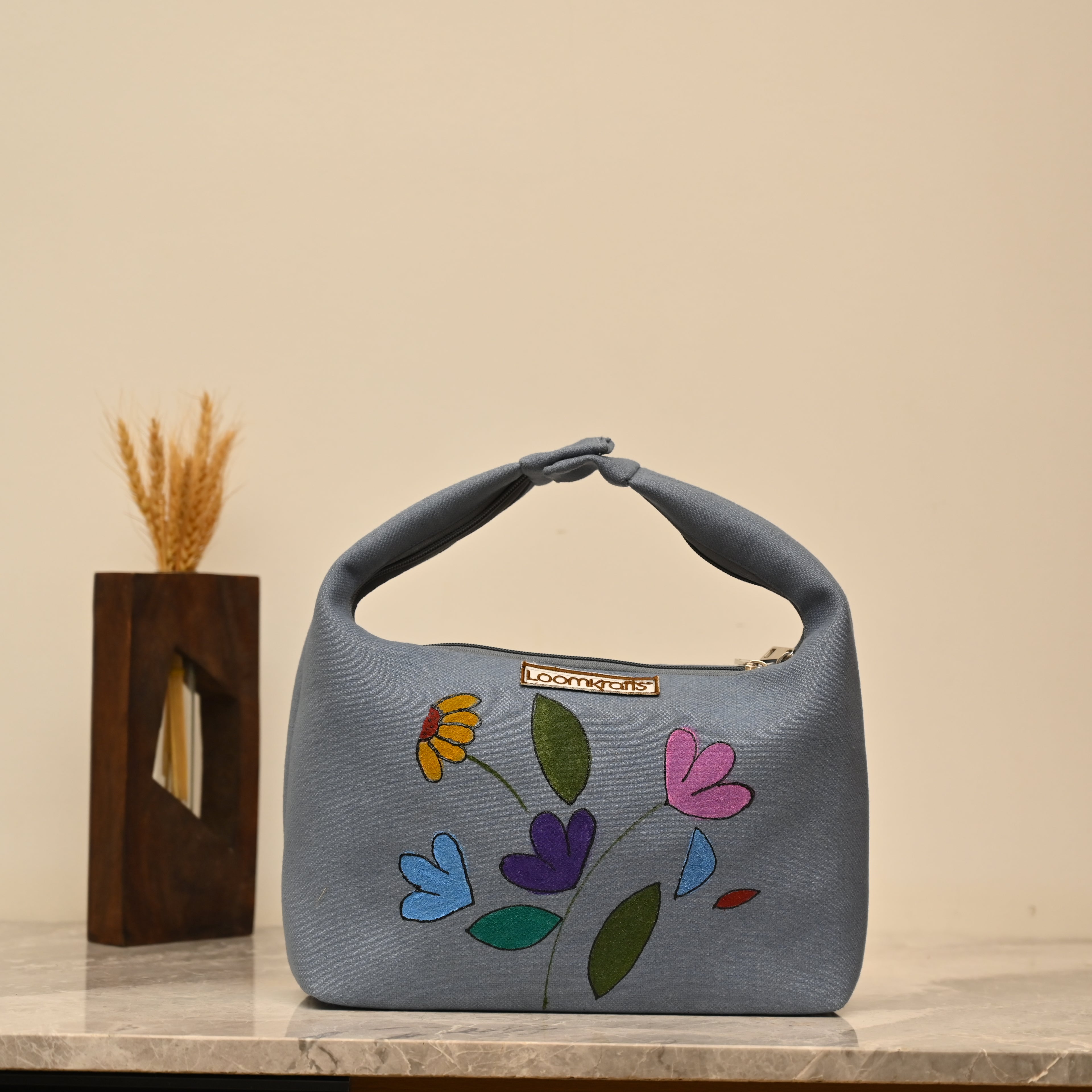 Denim Hollow Bag