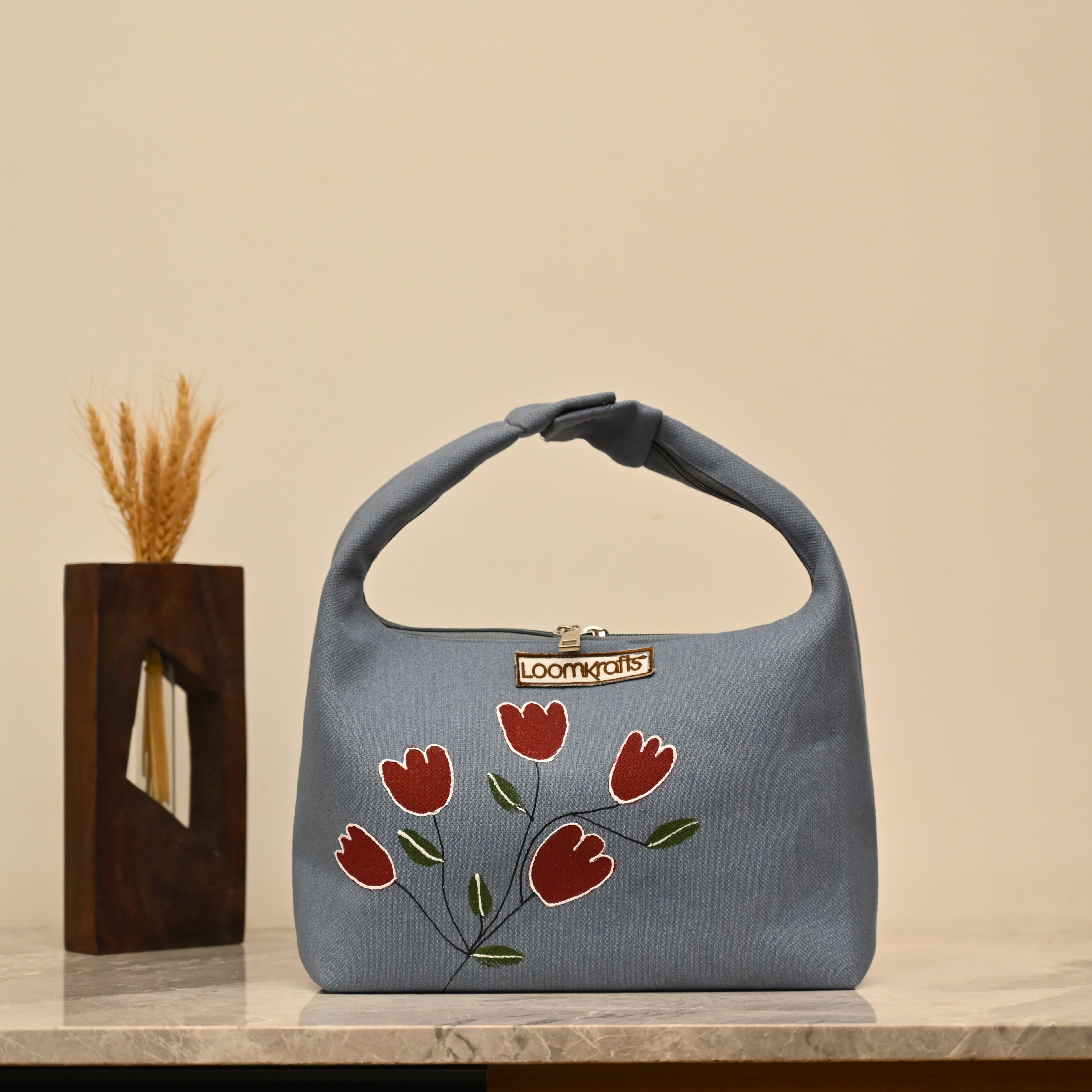Denim Hollow Bag