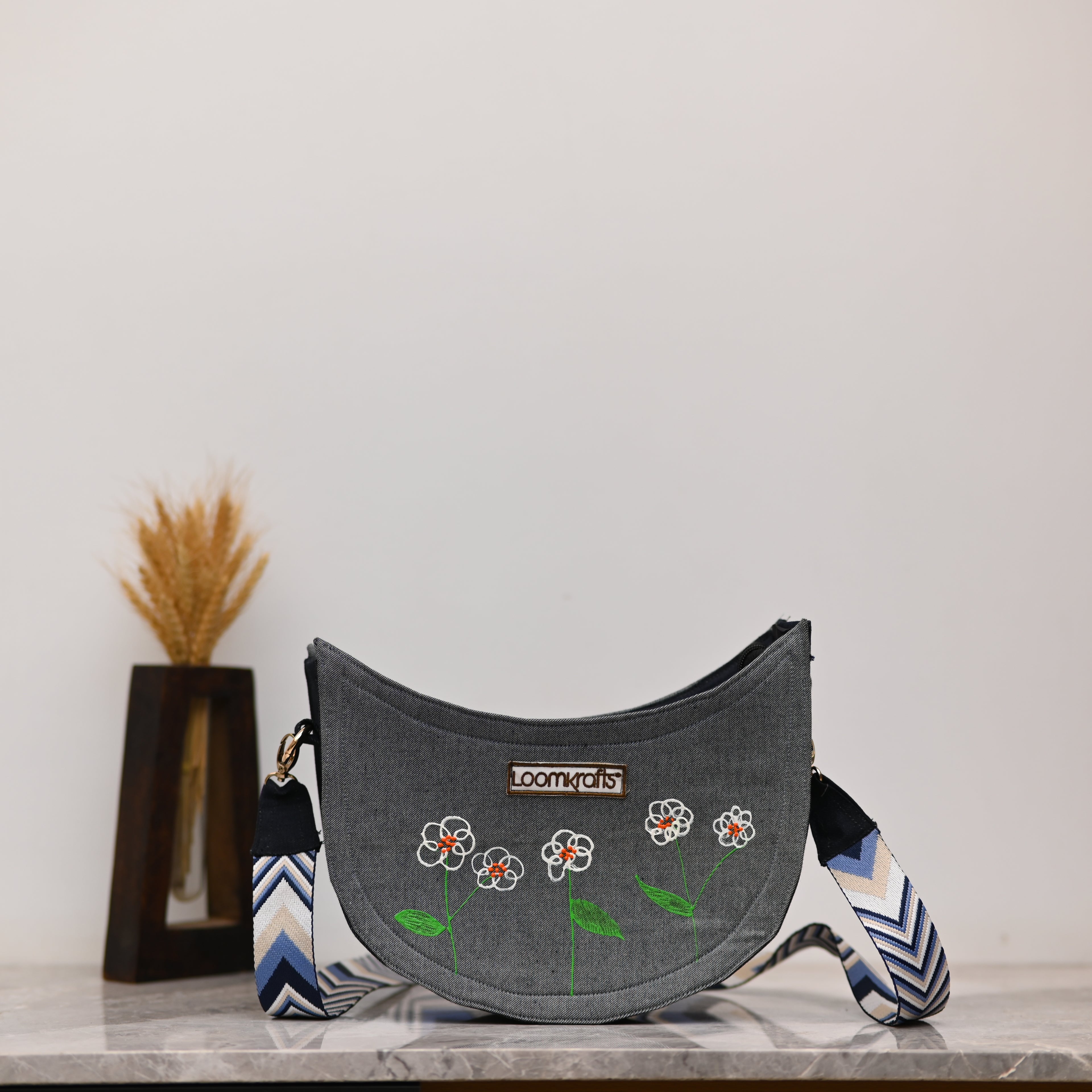 Half Denim Sling