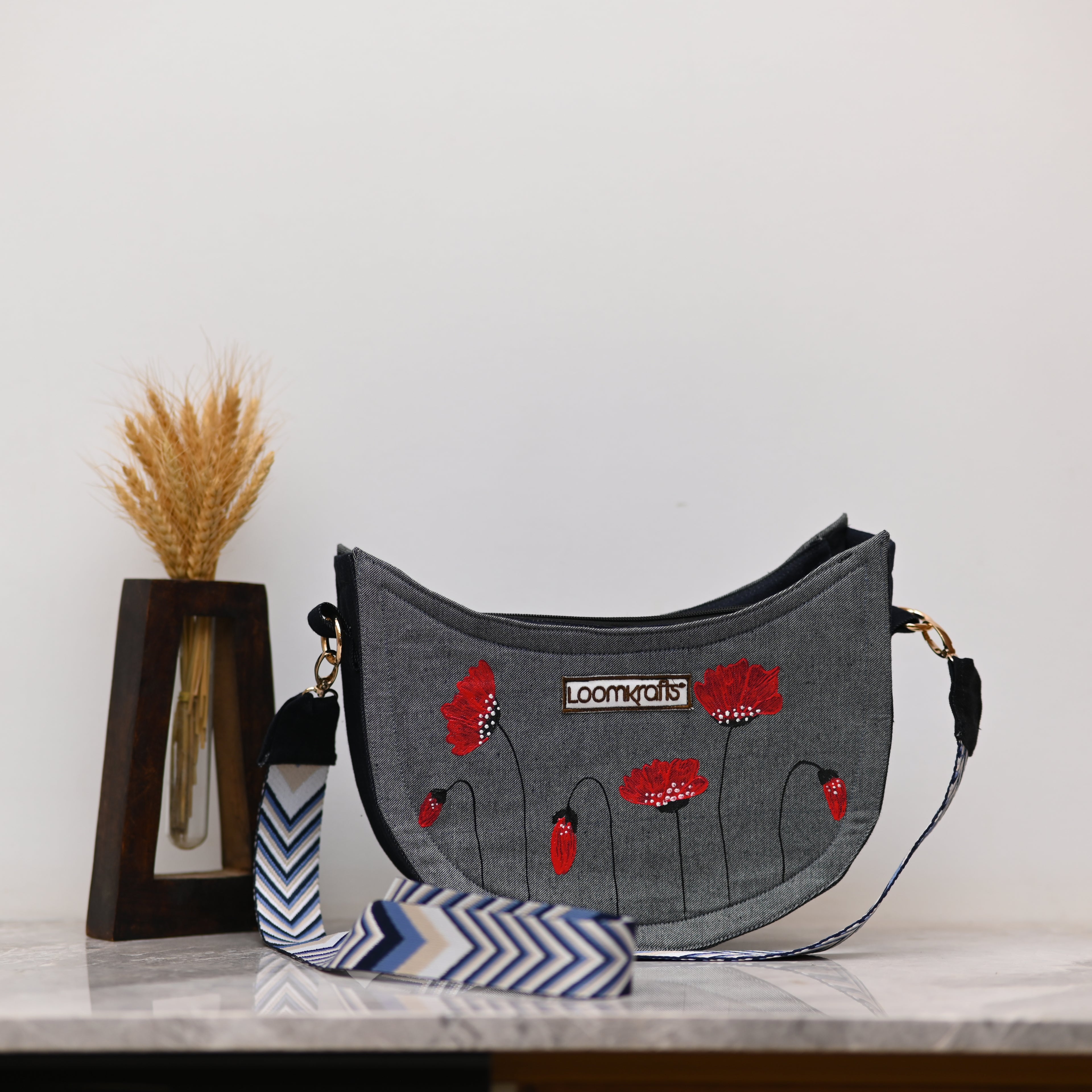 Half Denim Sling