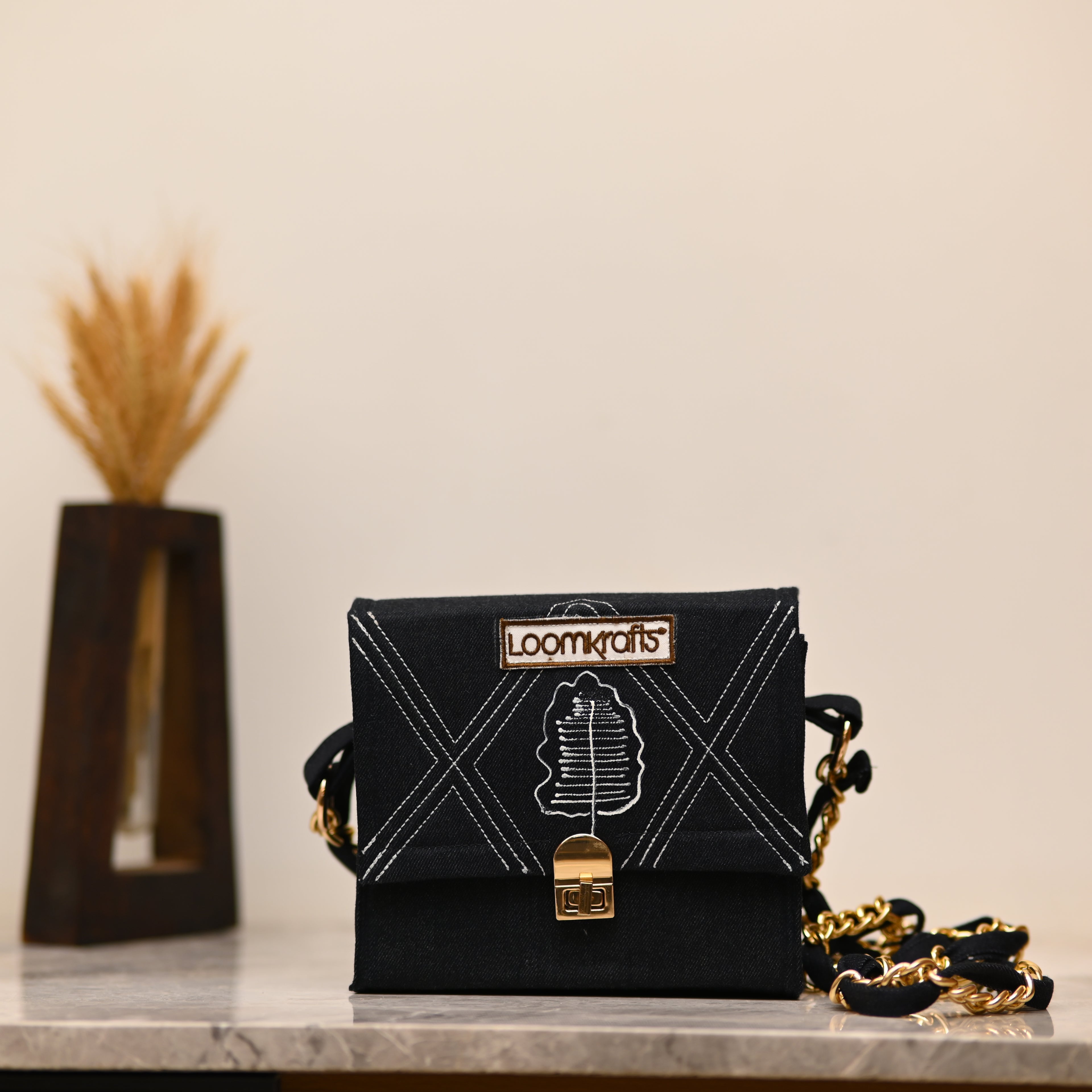 Loom Luxe Golden Chain Sling