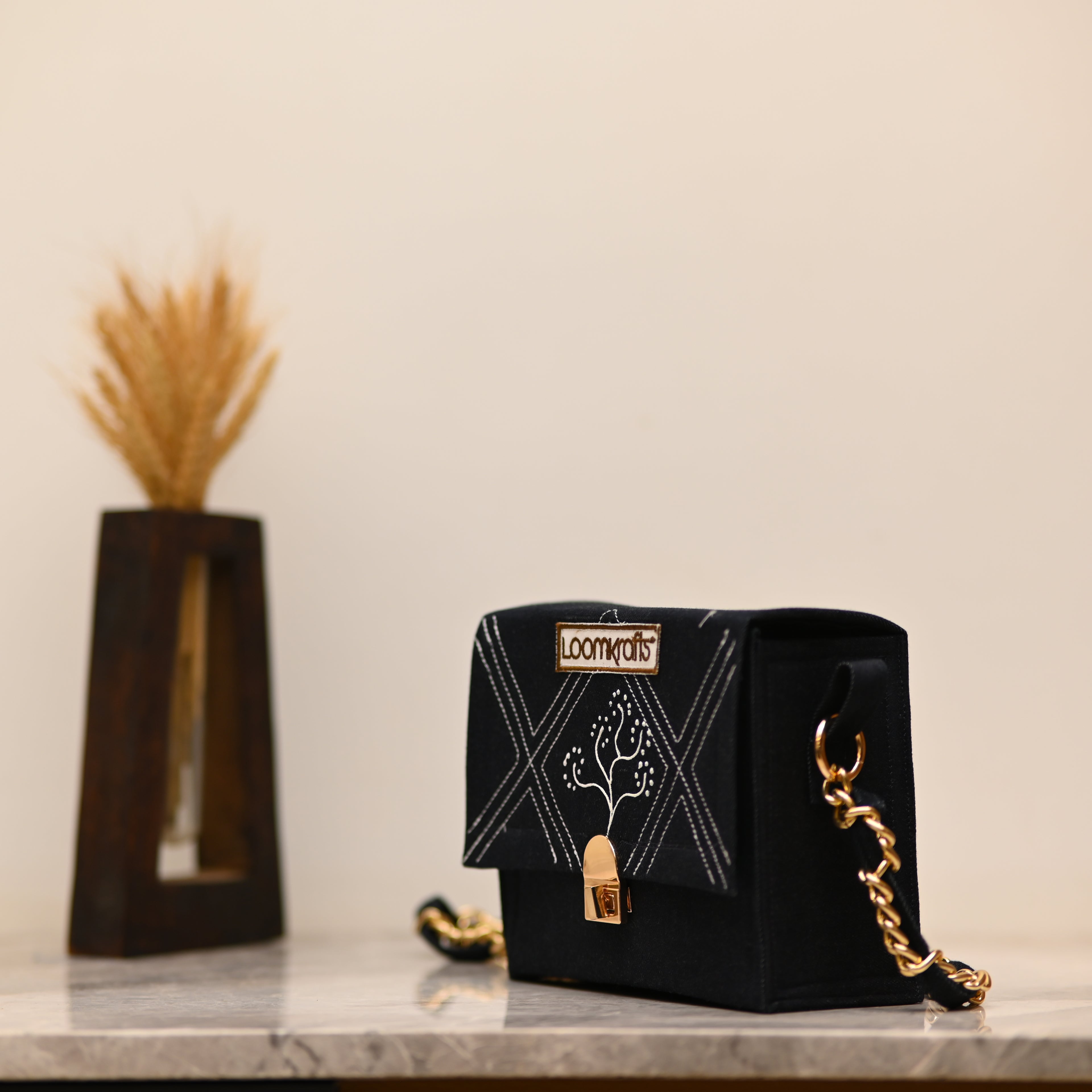 Loom Luxe Golden Chain Sling