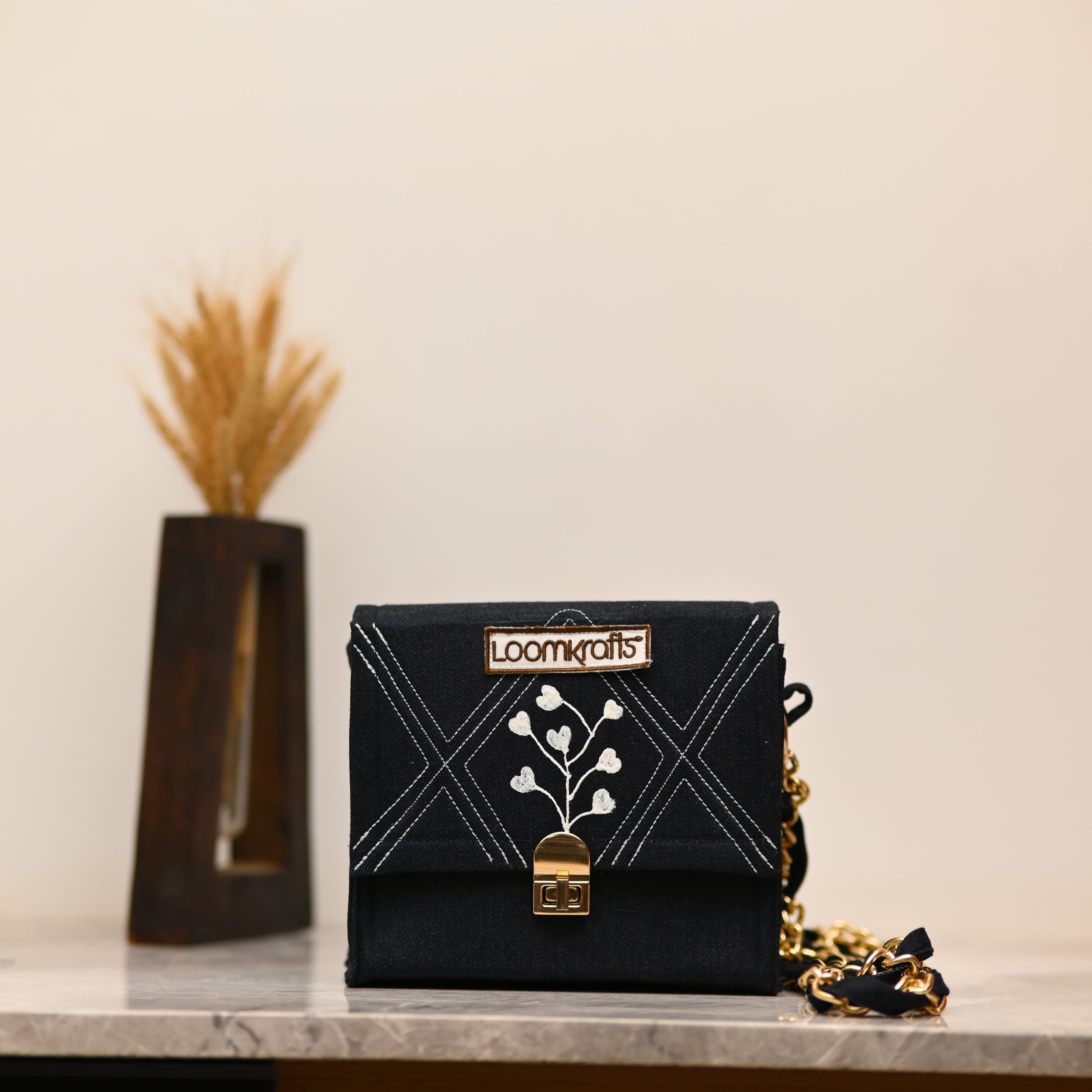 Loom Luxe Golden Chain Sling