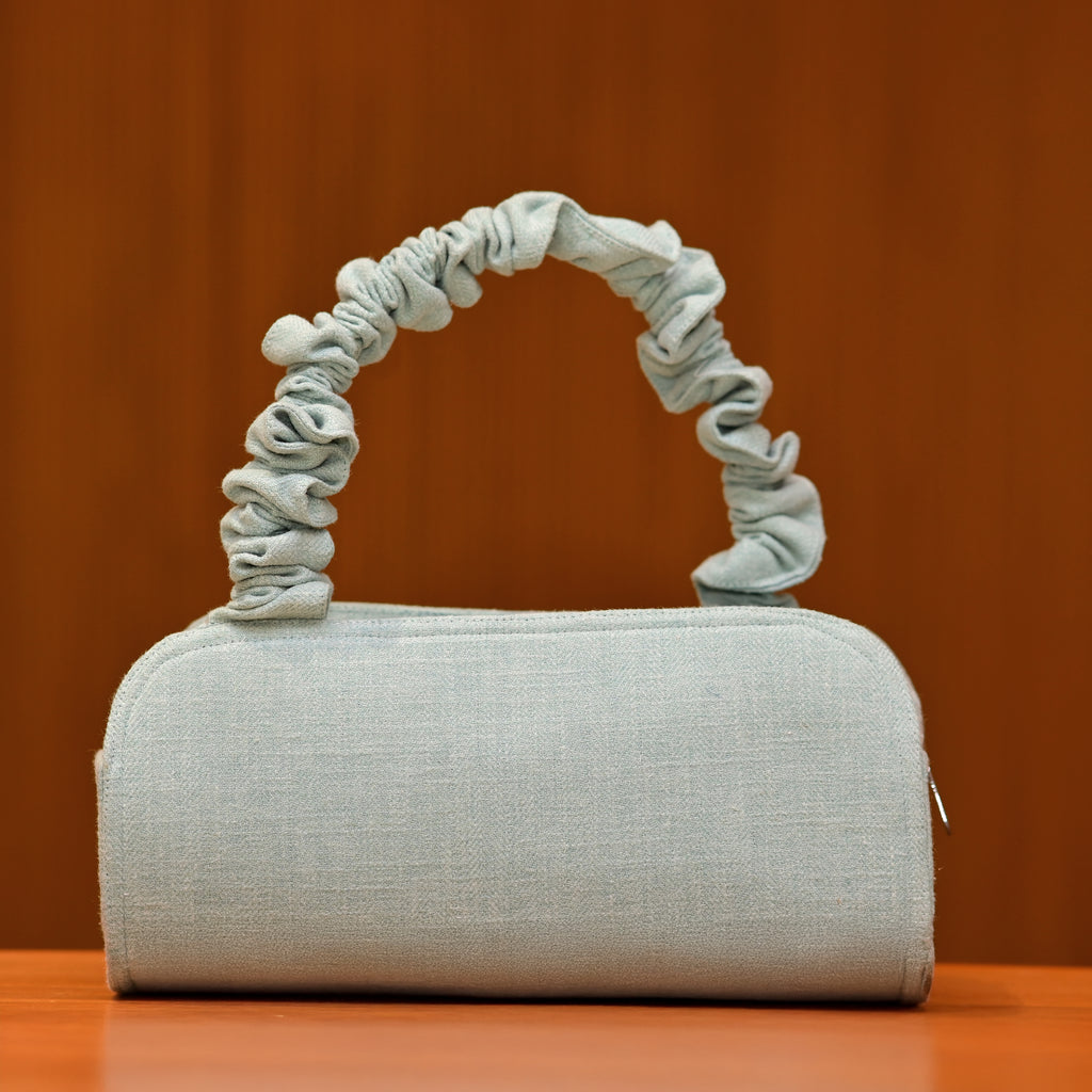 Cream handbag