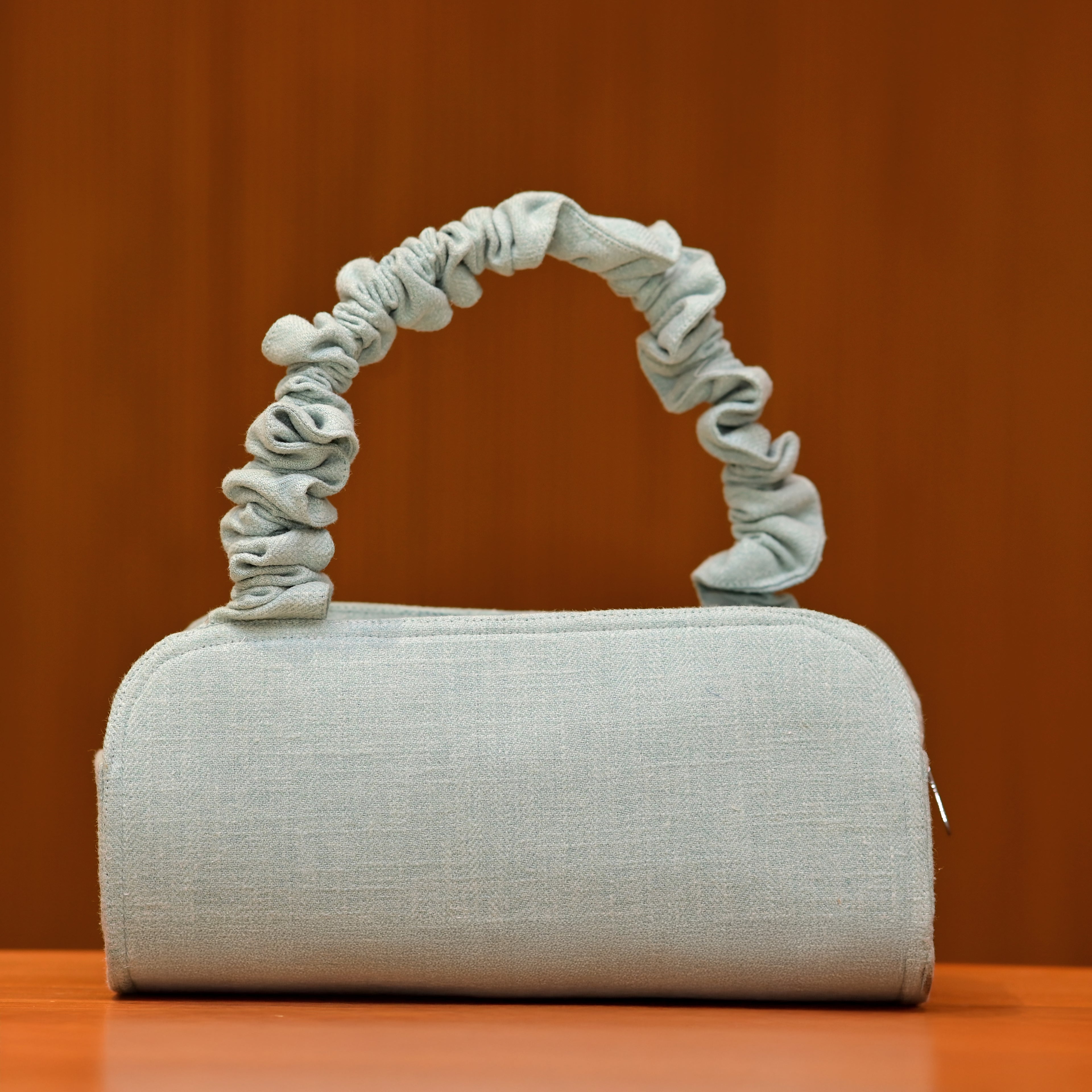 Cream handbag