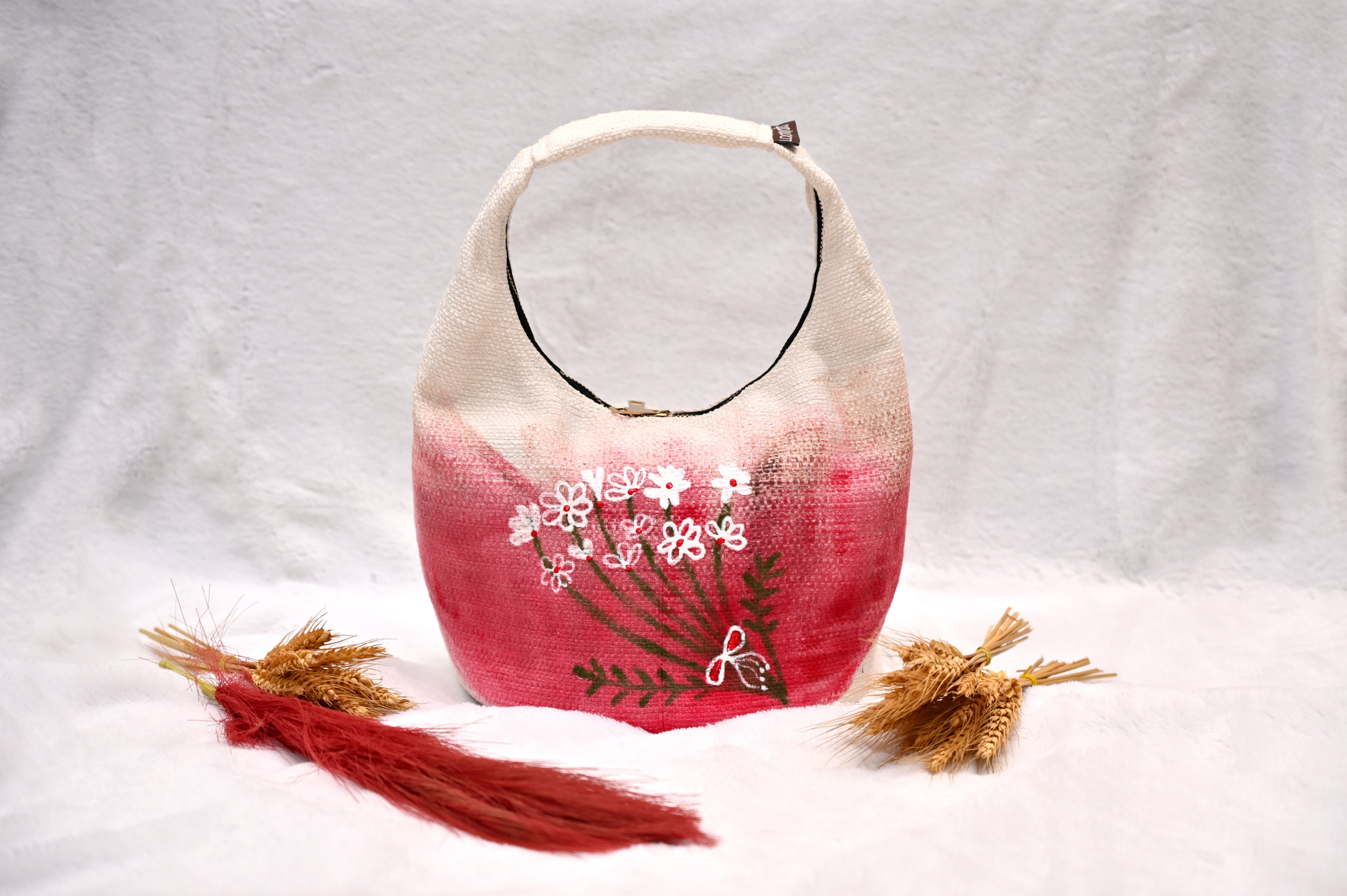 Forest Mist Round Box Designer Bag