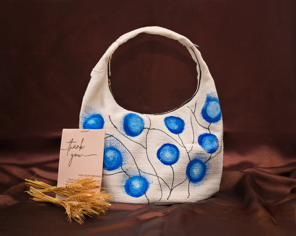 Forest Mist Round Box Designer Bag