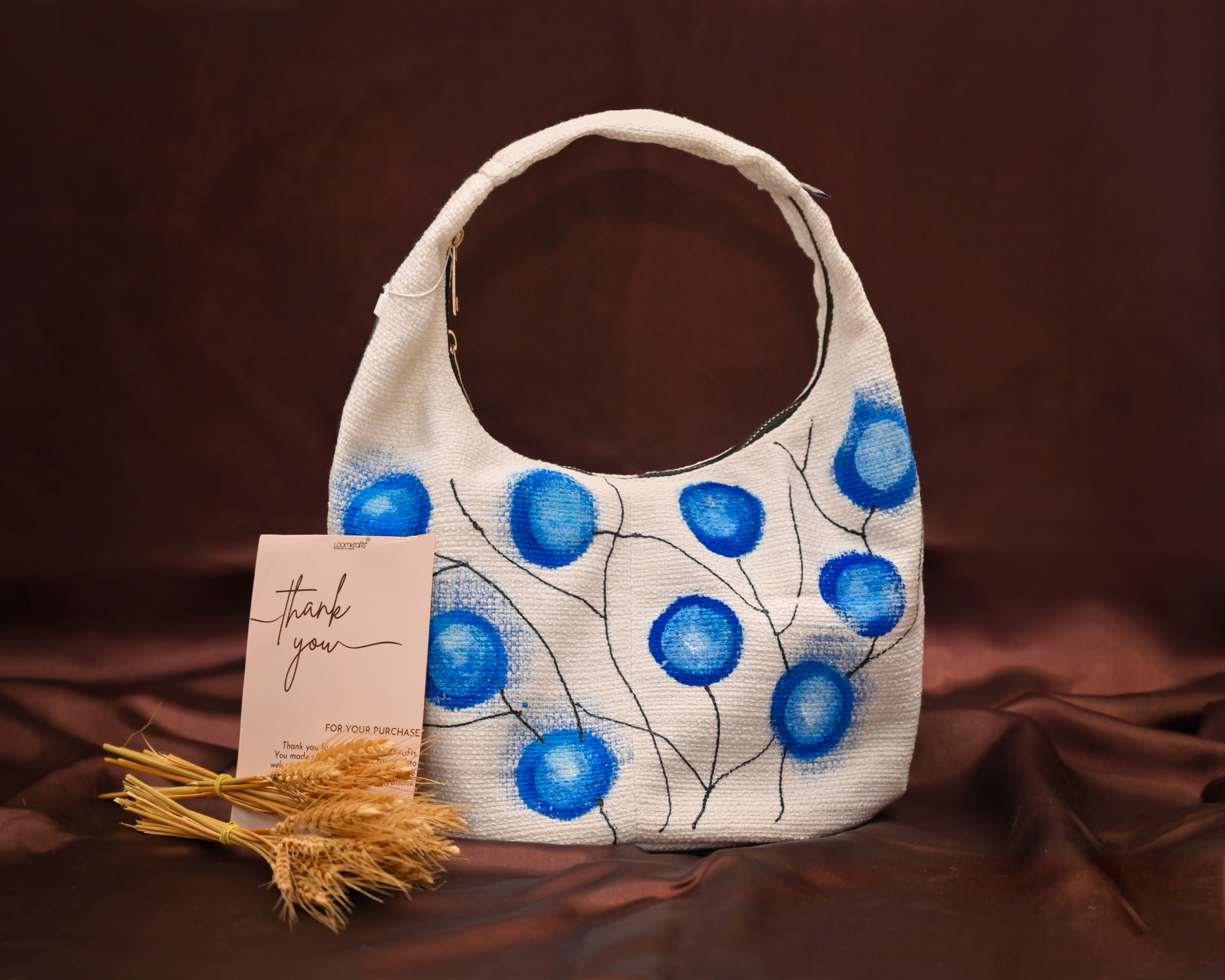 Forest Mist Round Box Designer Bag