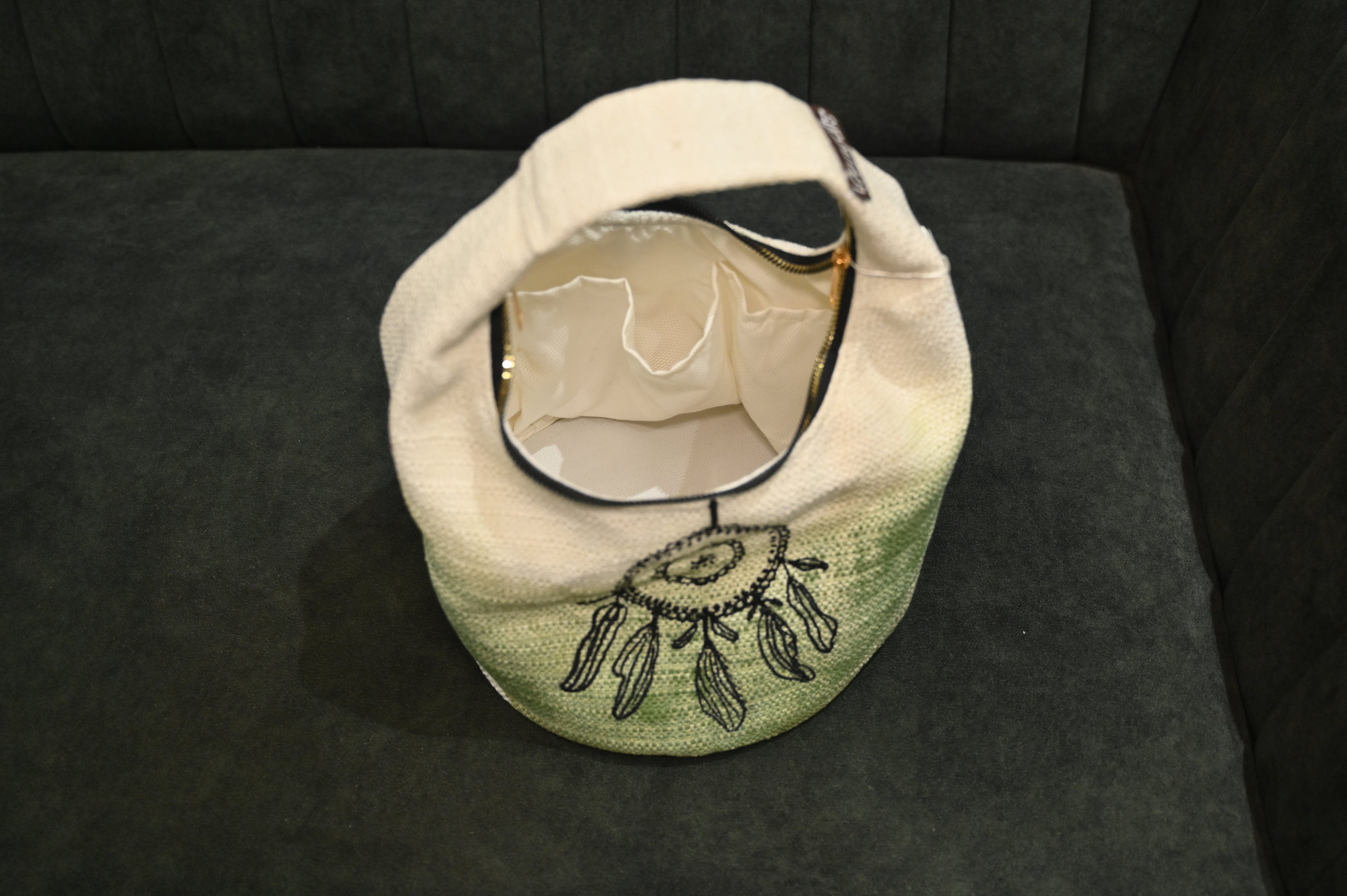 Forest Mist Round Box Designer Bag