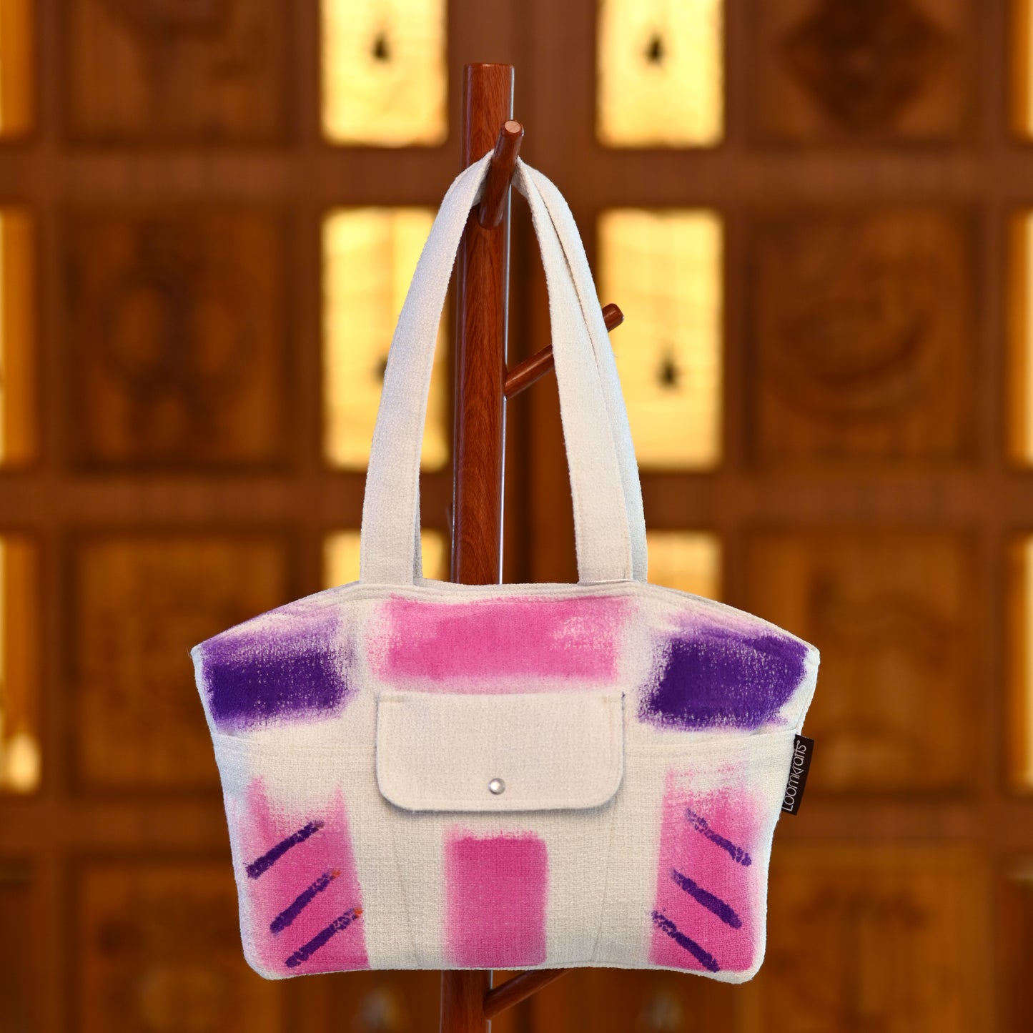 Multicolor Print bag