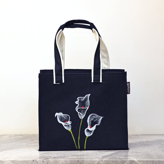 Denim Box tote bag