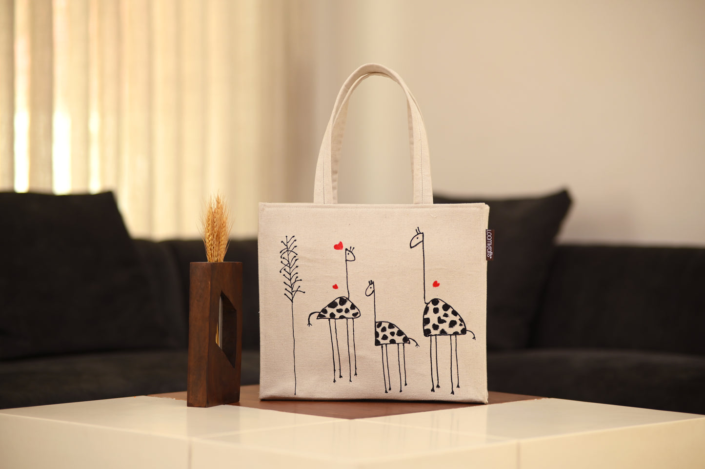 Box tote bag