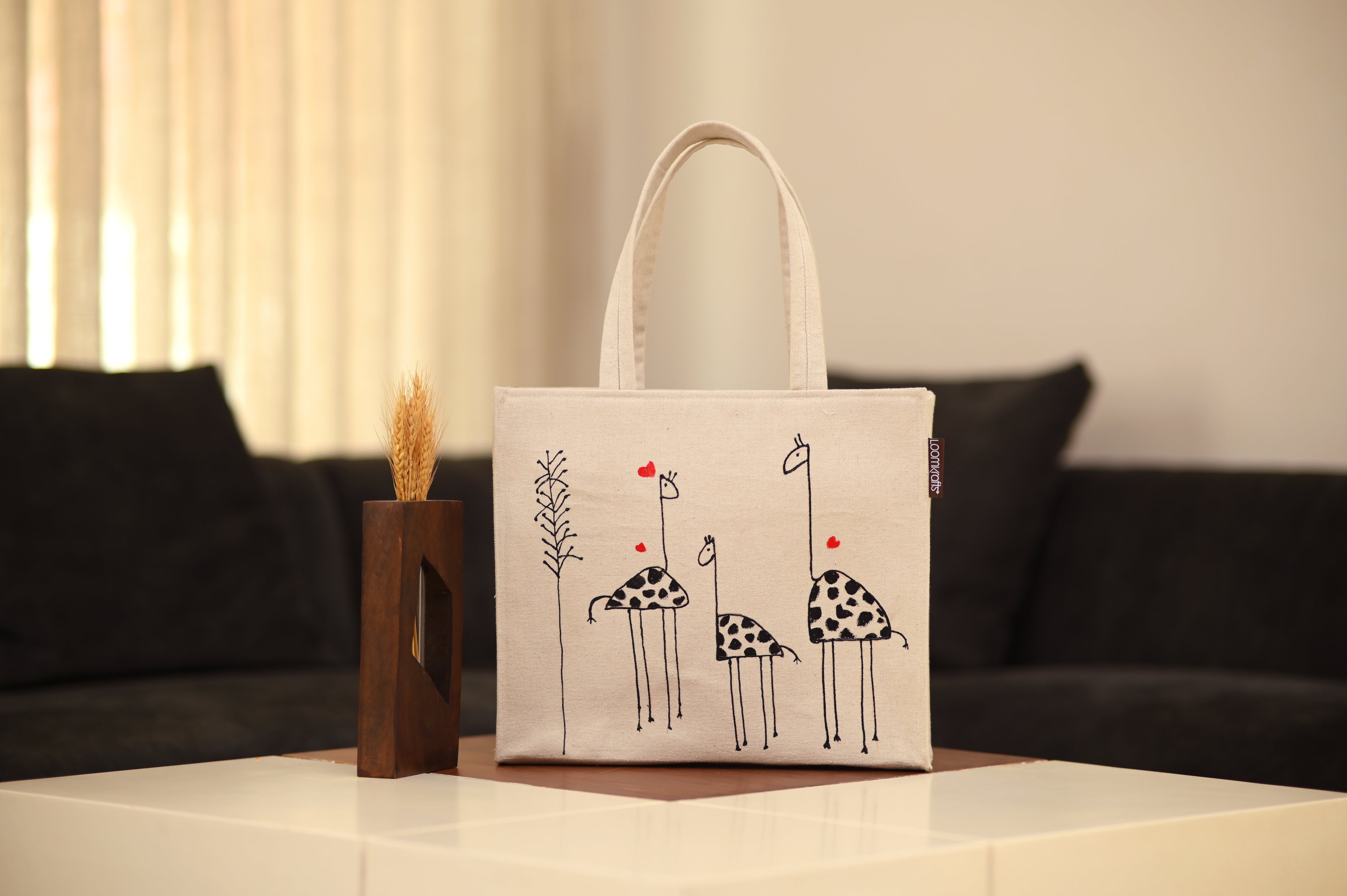 Box tote bag