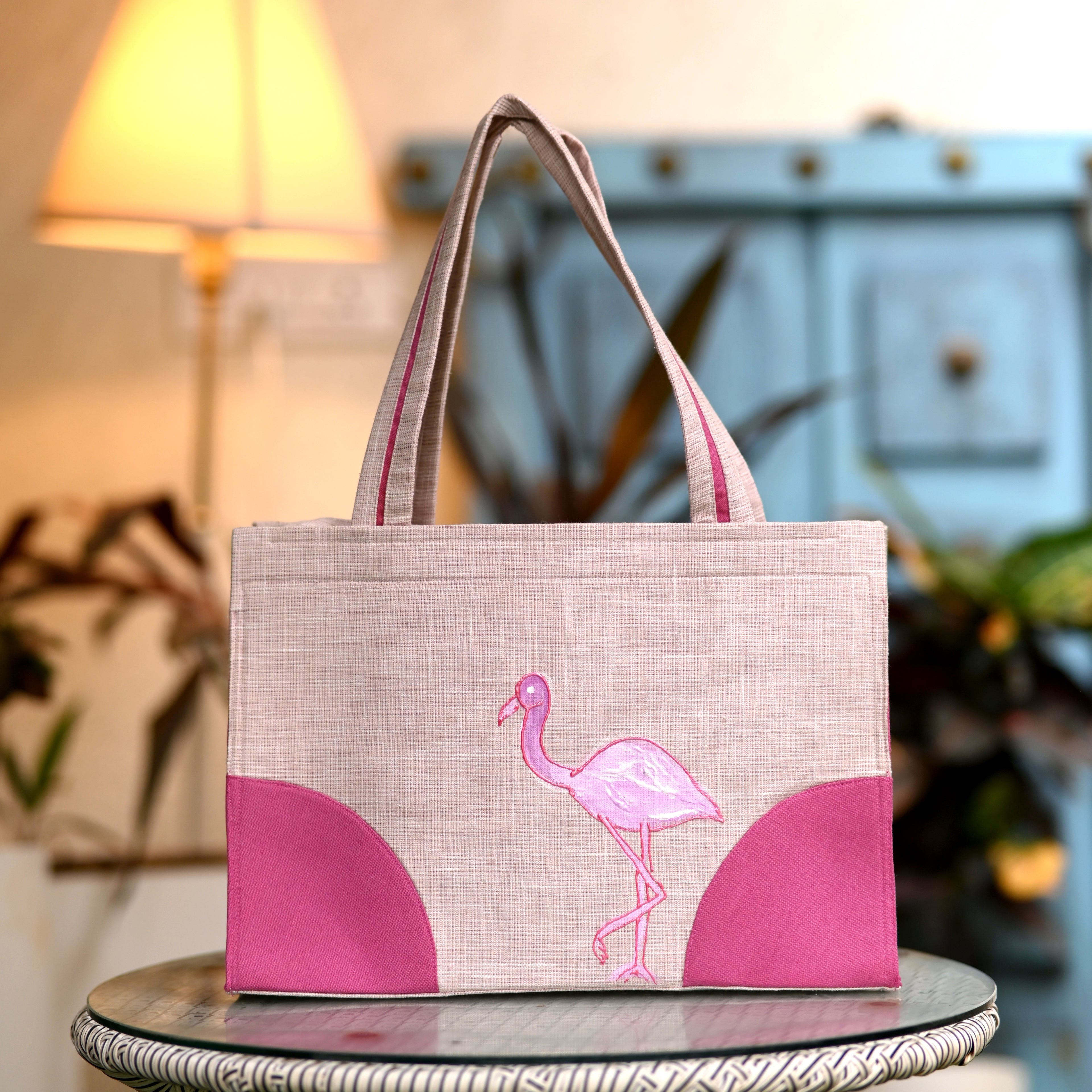 Peacock tote