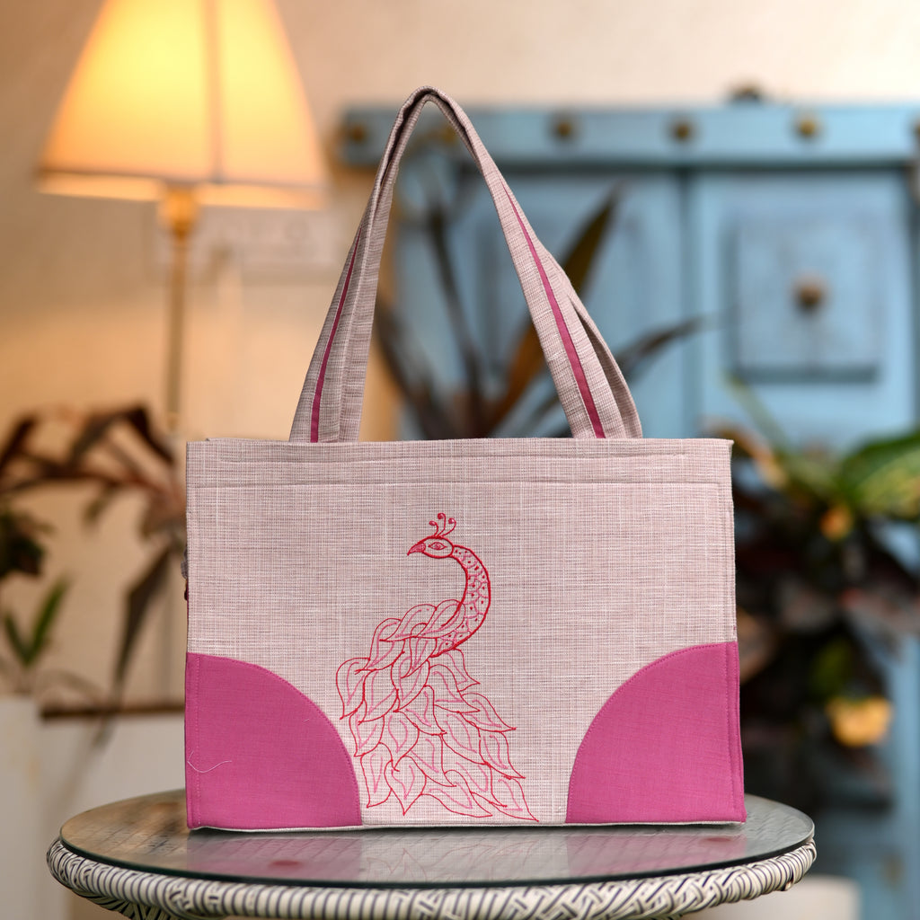 Peacock Tote