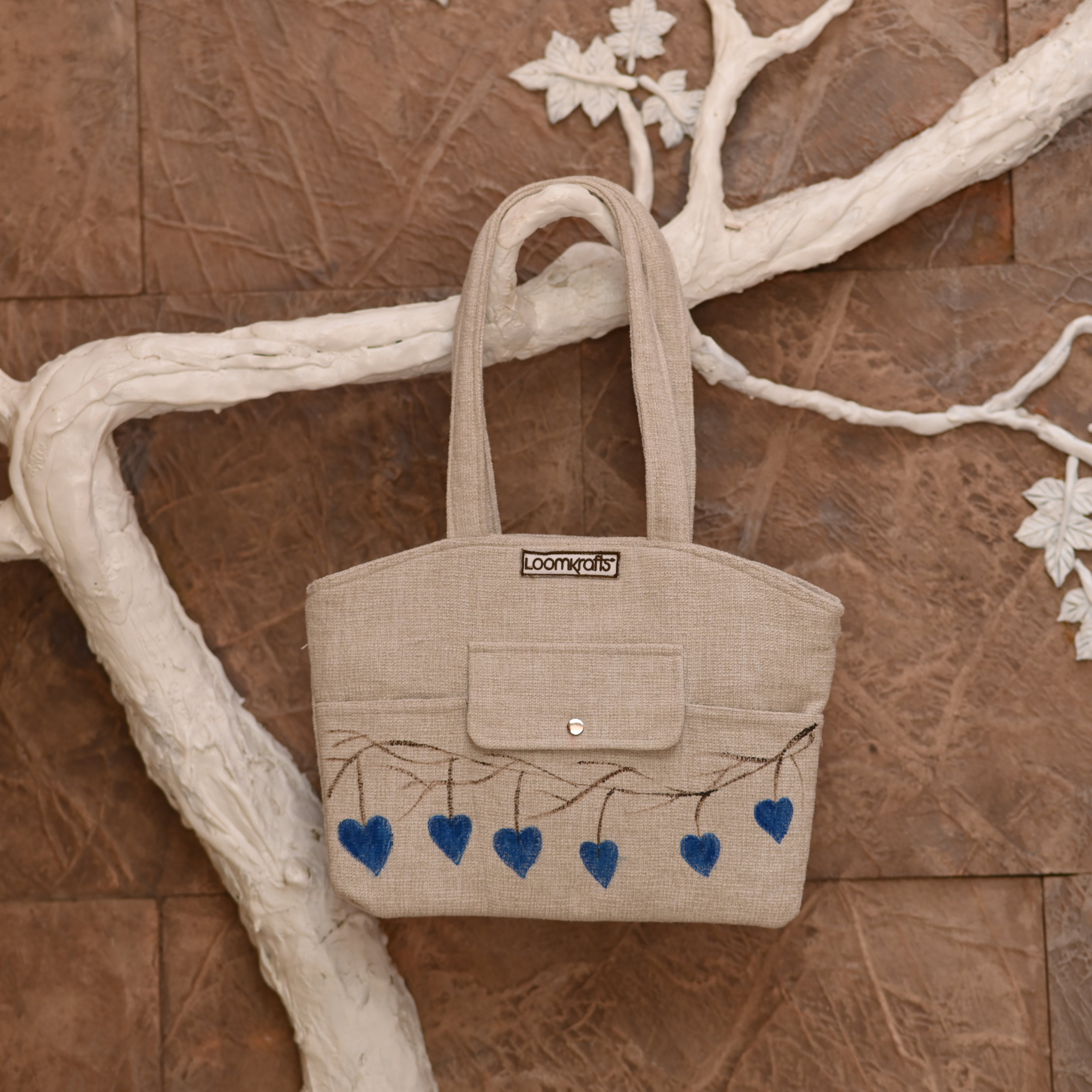 Blue Love Tote