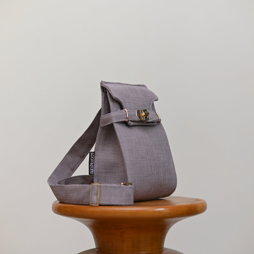 Buckle sling crossbody Bag - Men