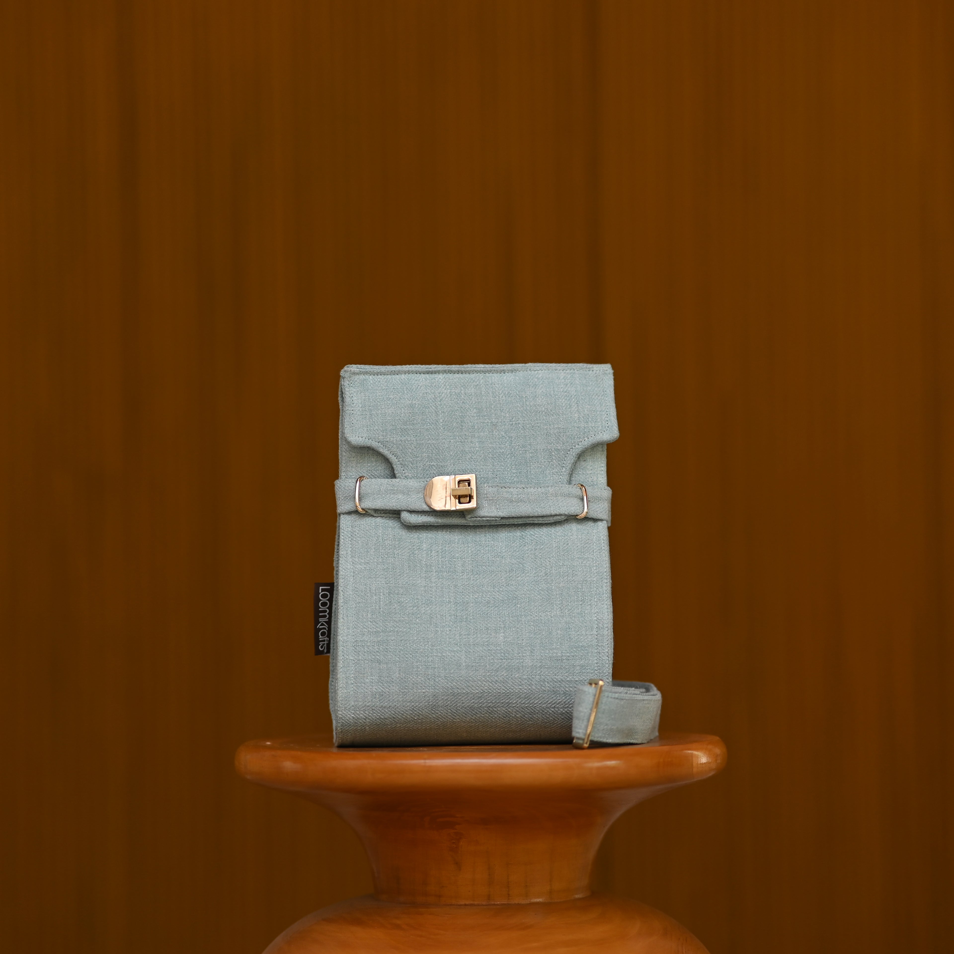 Buckle sling crossbody Bag - Men