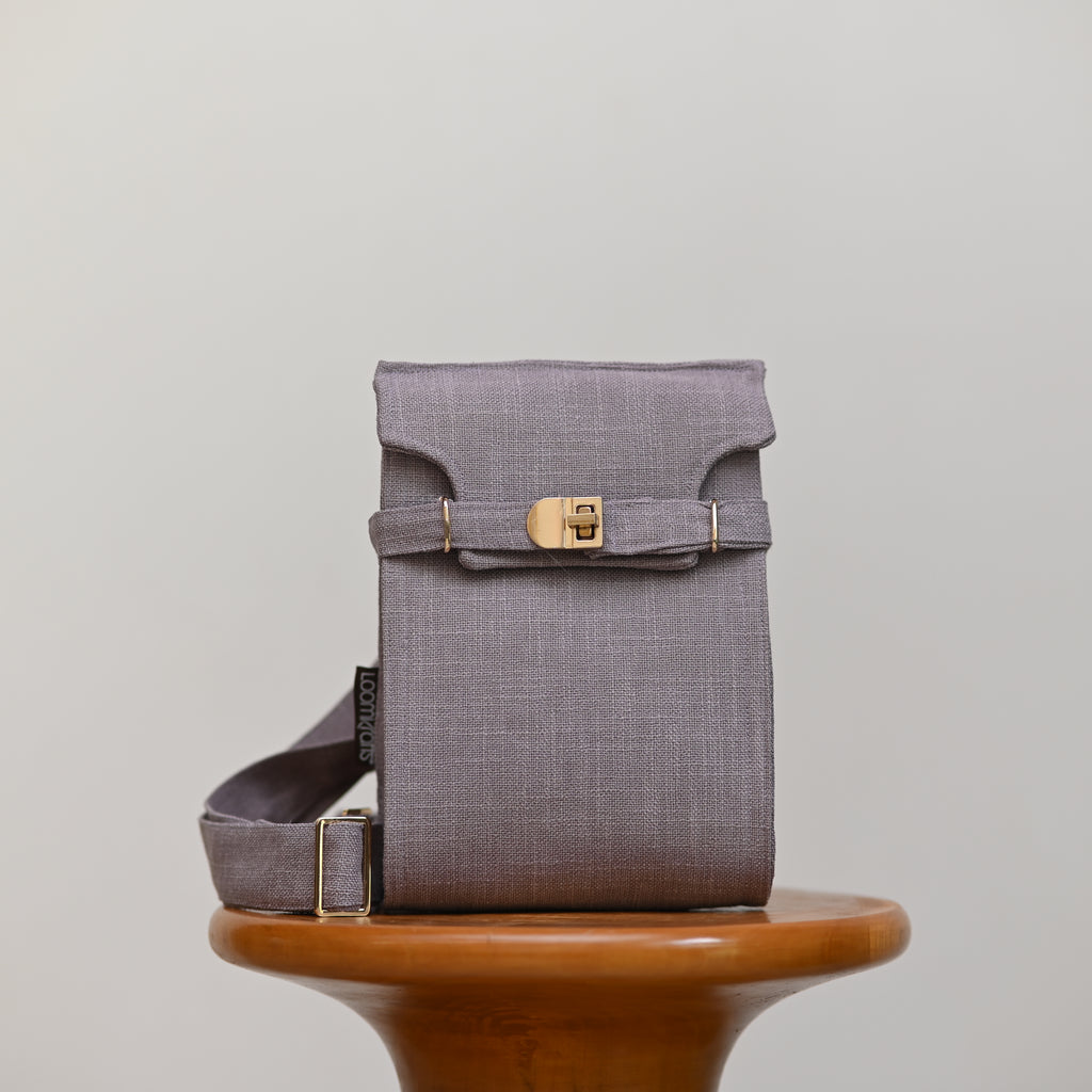 Buckle sling crossbody Bag - Men