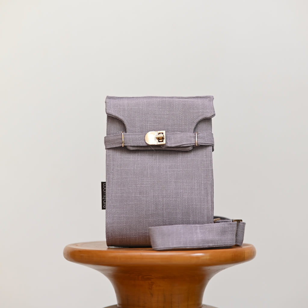 Buckle sling crossbody Bag - Men