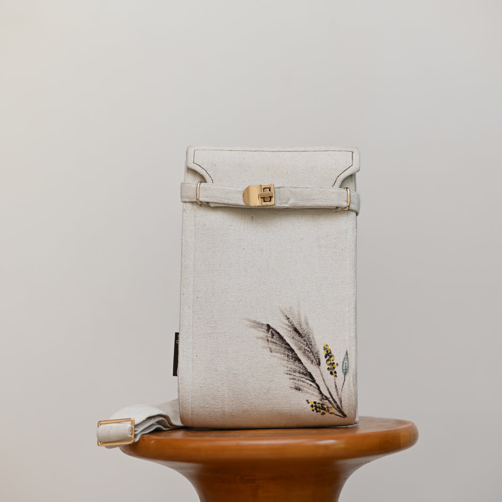 Buckle sling crossbody Bag - Men