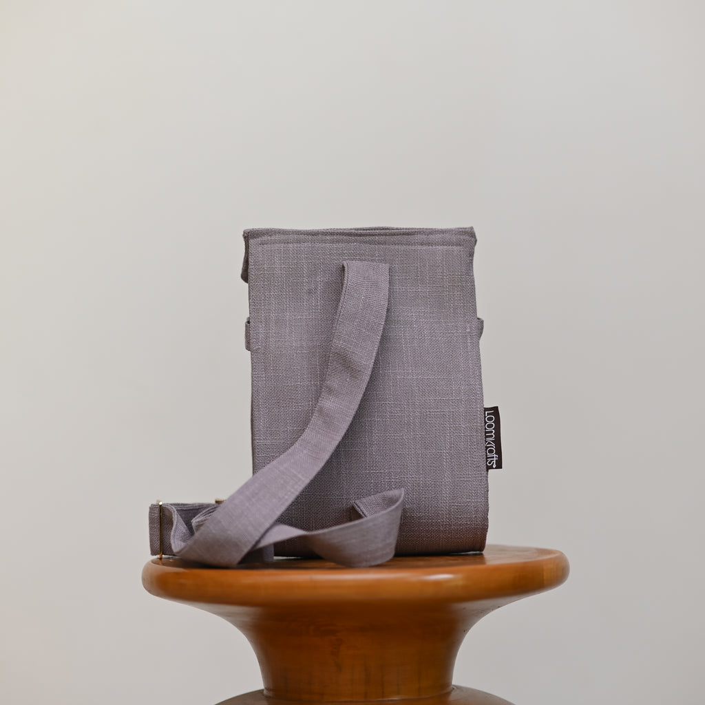 Buckle sling crossbody Bag - Men