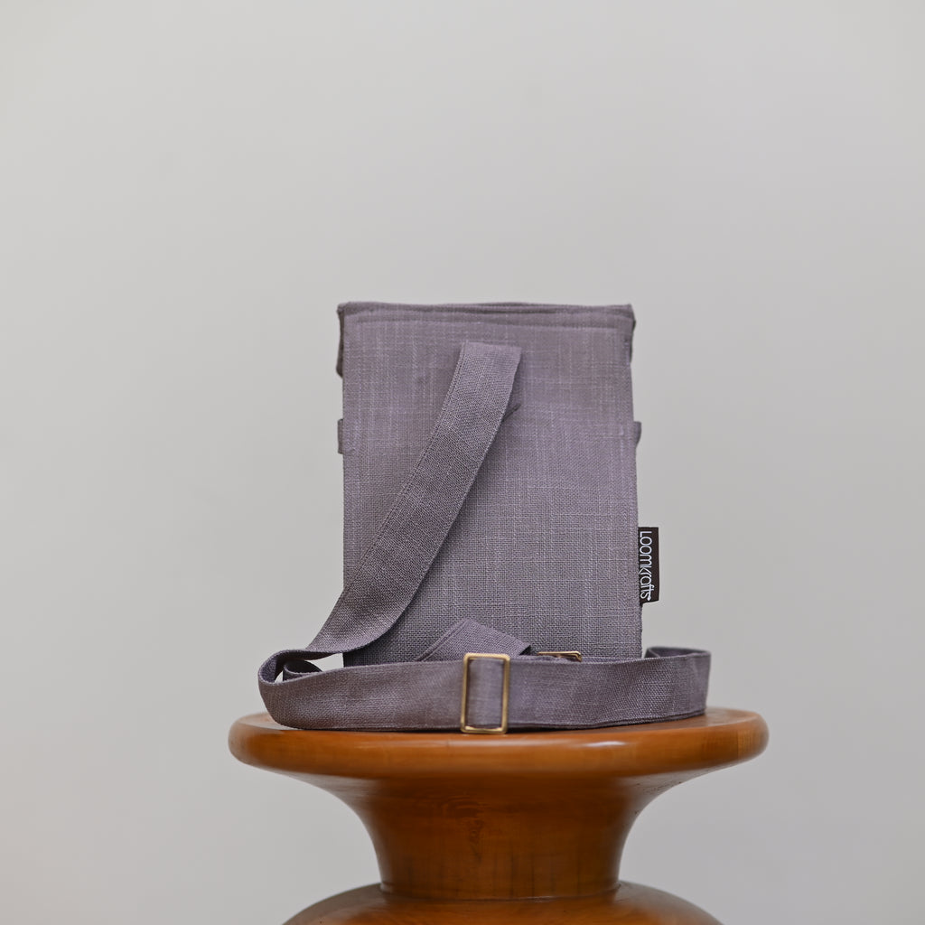 Buckle sling crossbody Bag - Men