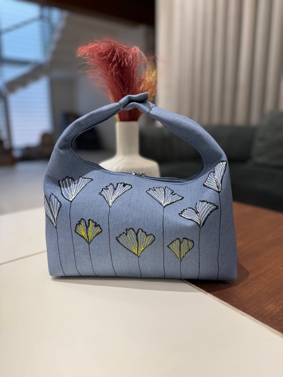 Denim Hollow Bag