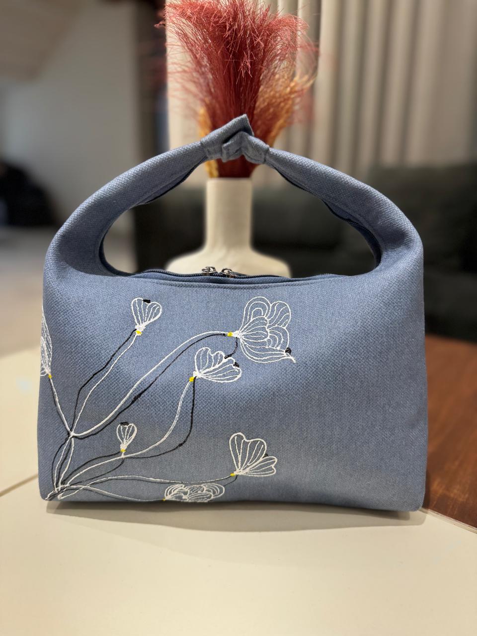 Denim Hollow Bag